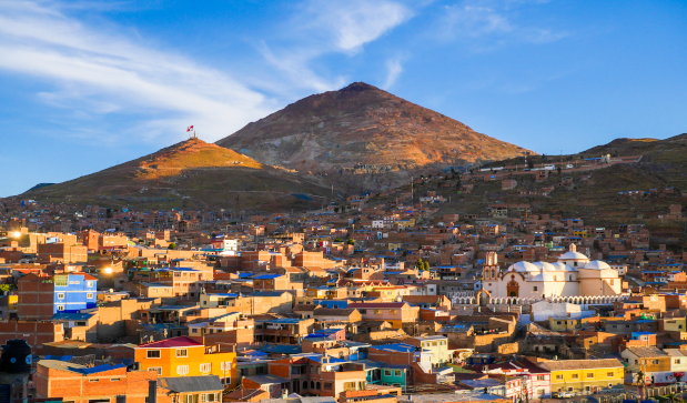 Potosi Bolivia mountain of silver